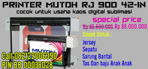 Jual Printer Mutoh RJ900 42-in Sublimation